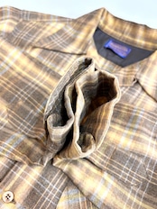 70s PENDLETON WOOL SHIRT MADE IN USA Size M