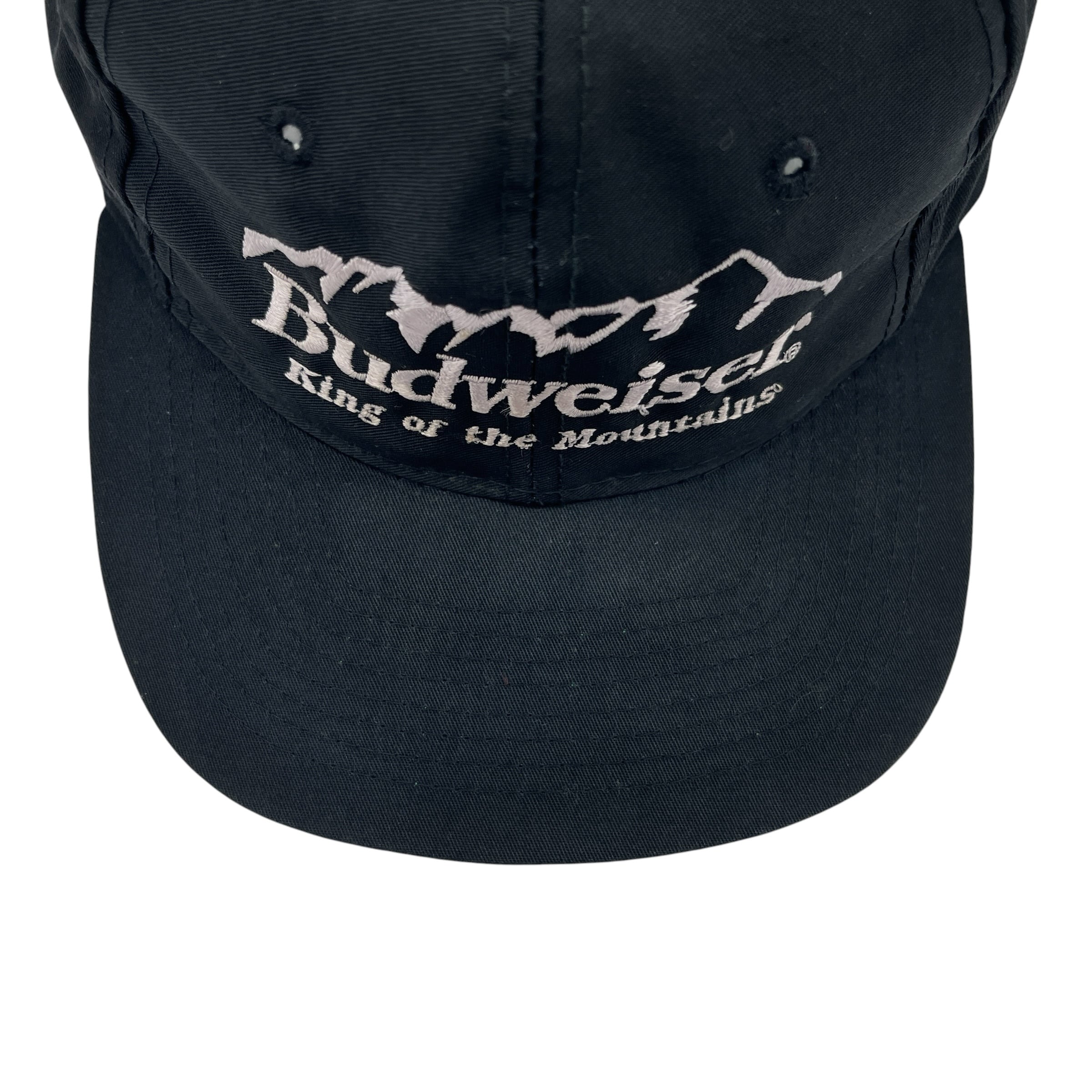 USA製！90's VINTAGE Budweiser キャップ　バドワイザー キャップ/帽子】90s Budweiser King of the Mountains（バドワイザー