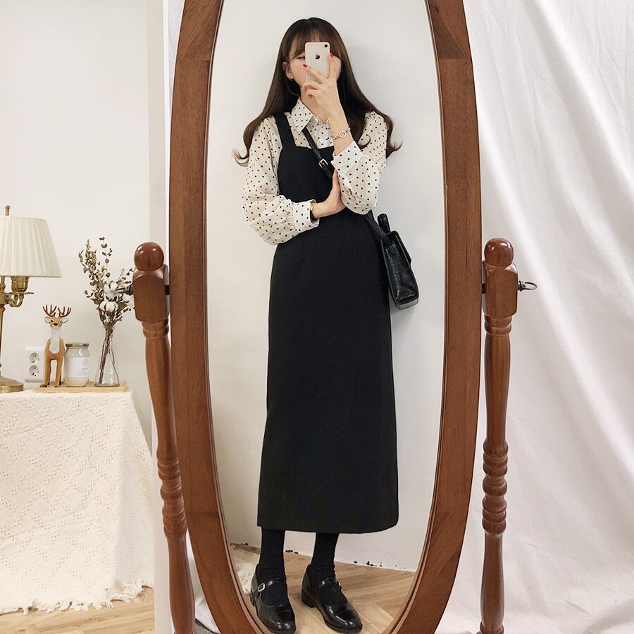 2点おまとめ カーキベージュ系  レトロブラウス