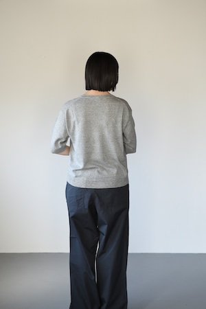 eleven 2nd|リネン&コットン サマーセーター|Grey