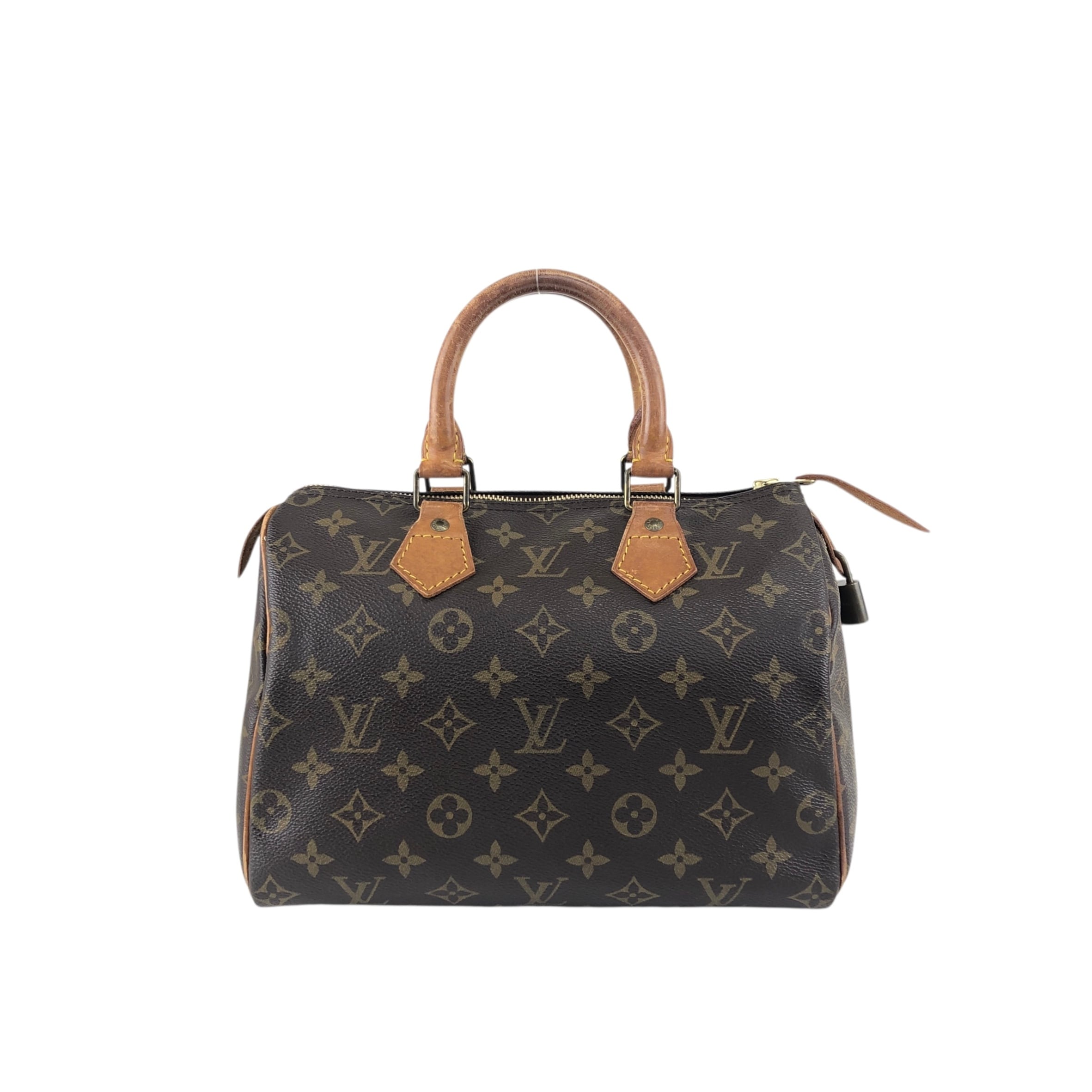 LOUIS VUITTON ルイヴィトン モノグラム ハンドバッグ ブラウン PVC