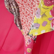 社交ダンス 衣装 スタンダード 上下セット ツーピース パーティ衣装 女性用 レディース オールシーズン ピンク系 Create-Sun クリエイトサン レトロ 花柄 踊る 主役級 伸縮性 ゴムウエスト おしゃれ フェスティバル イベント 舞台 コスチューム セットアップ 着心地良い カジュアル 人気 カラー豊富 体型カバー 服装 レディースファッション