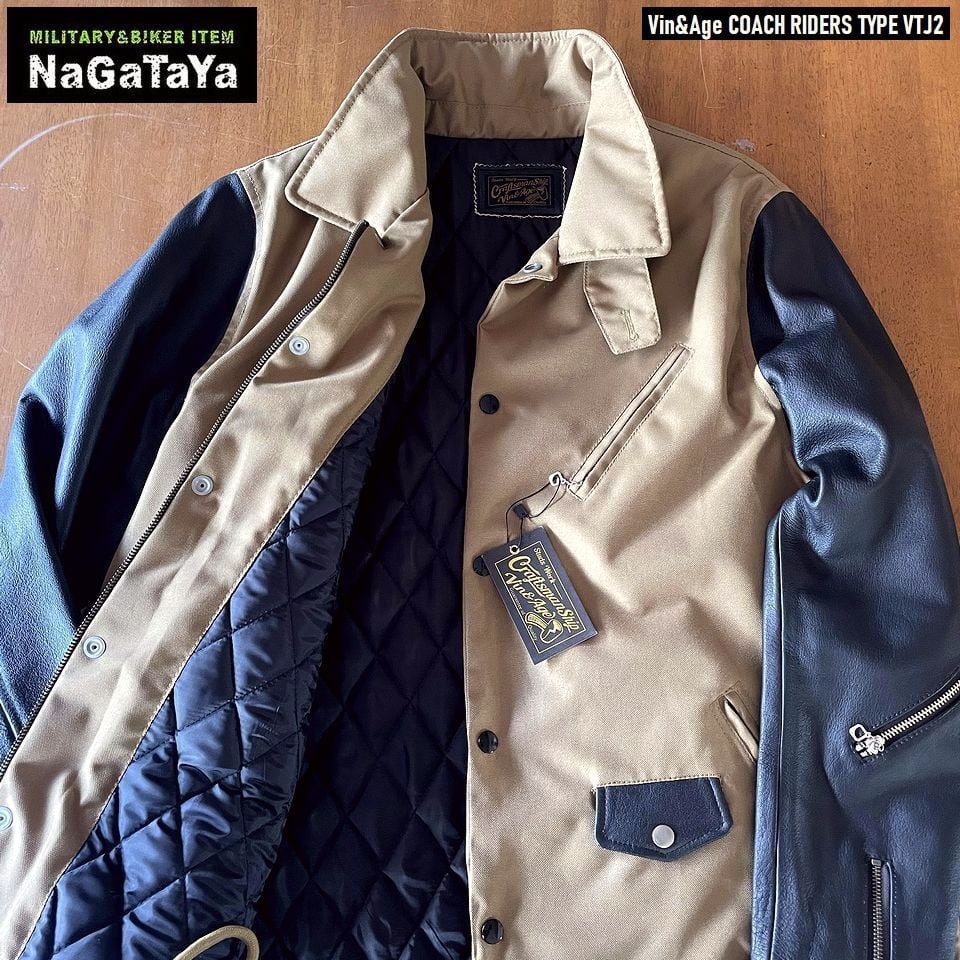 Vin&Age ヴィンアンドエイジ COACH RIDERS TYPE VTJ2 コーチ