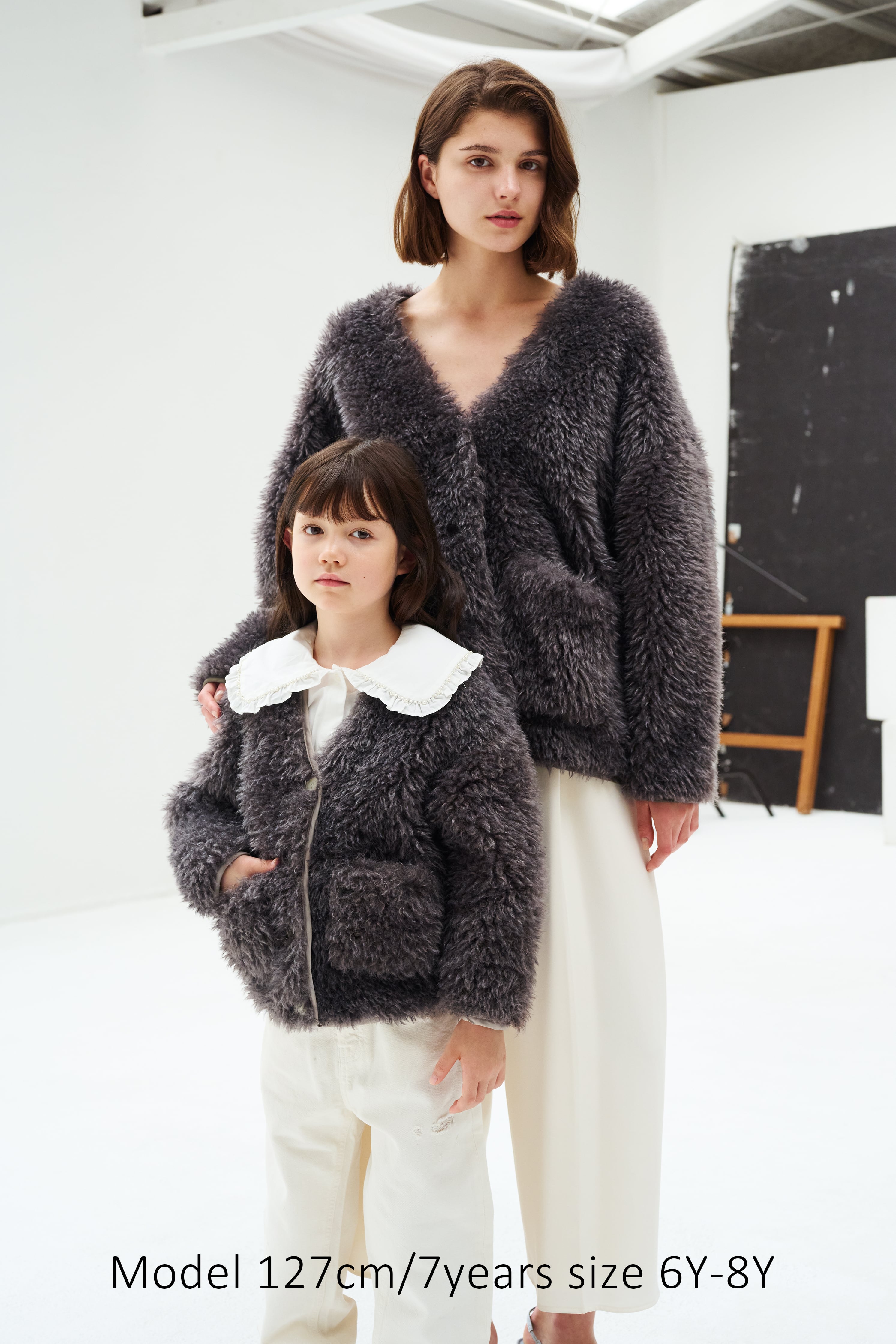 POODLE COAT KIDS MOCA 6Y-11Y | AMICA・kids