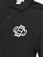 COLLEGE S/S POLO SH BLACK