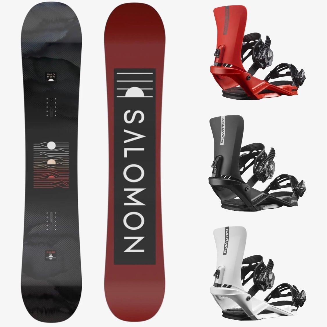 スノーボード SALOMON 2点セット 22-23 SALOMON PULSE +