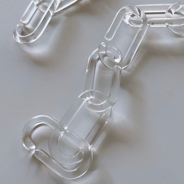 【Chain clear parts】