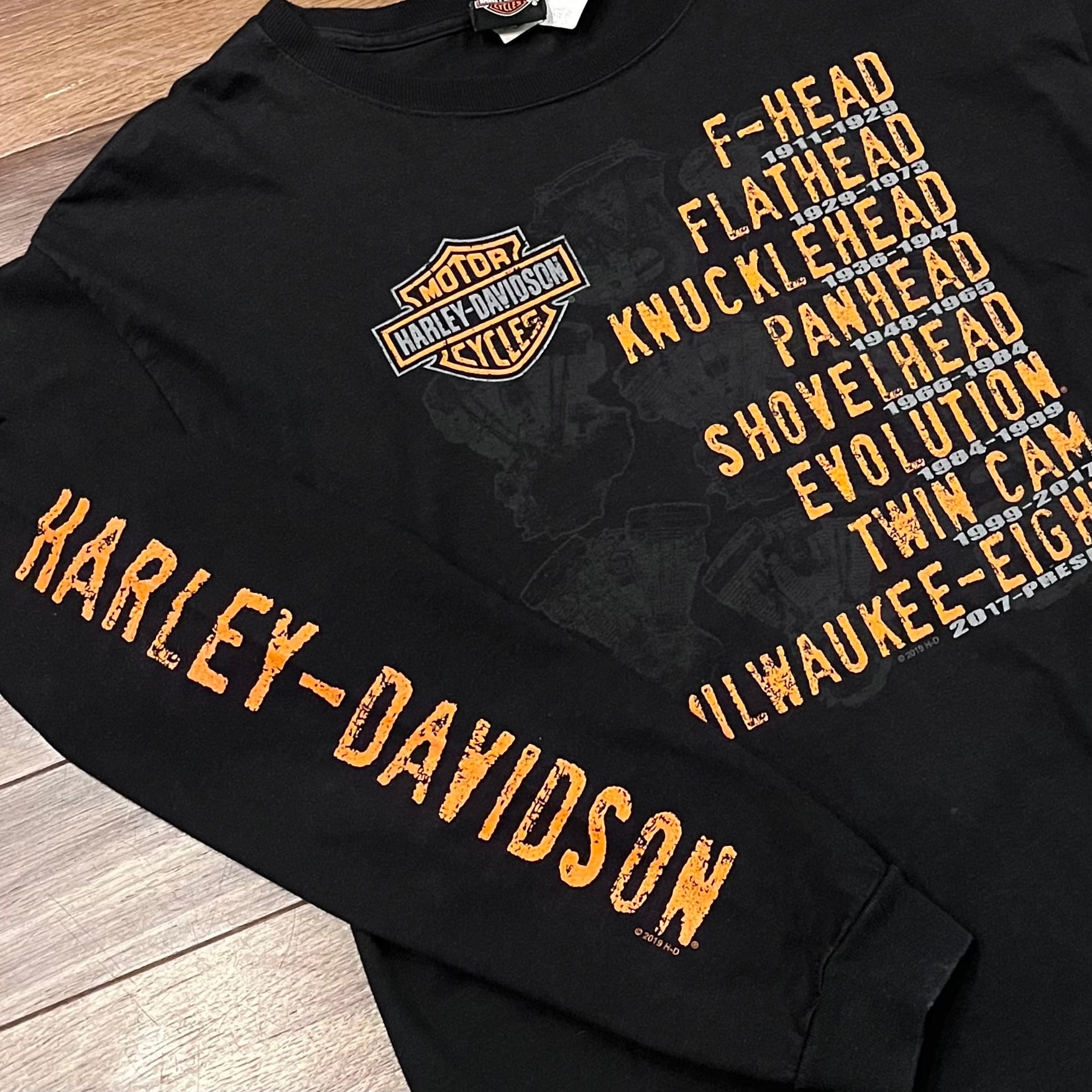 伝説‼︎】00's Harley Davidson L/S Tee | 下北沢SPiKe＆SPiCe