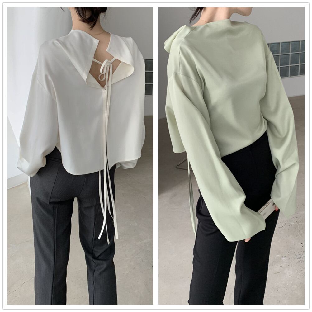 韓国風 ブラウス 人気シャツ 2022年新作 レディーストップス 気質 おしゃれ