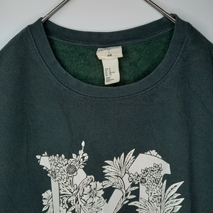 H&M　 MORRIS&Co　コラボ　クルーネック　スウェット　トレーナー　XL