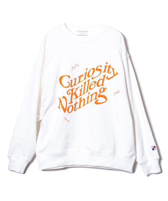 CKN WAVE SWEATSHIRT(WHT）