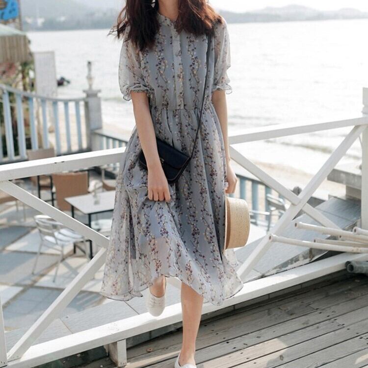 ワンピース レディース S M L XL 2XL ロングワンピース 半袖 透け感 シフォン かわいい 大人可愛い きれいめ シンプル 上品 エレガント 清楚 フェミニン おしゃれ お洒落 綺麗 お嬢様 おとな ナチュラル こなれ感 ラブリー キュート ガーリー ロマンチック 抜け感 主役級 存在感 花柄 小花柄 フラワー 学生 通学 デート お出かけ 女子会 休日 春 夏 秋 10代 20代 30代 韓国 韓国系 着回し 普段使い モテ 送料無料 大きいサイズ