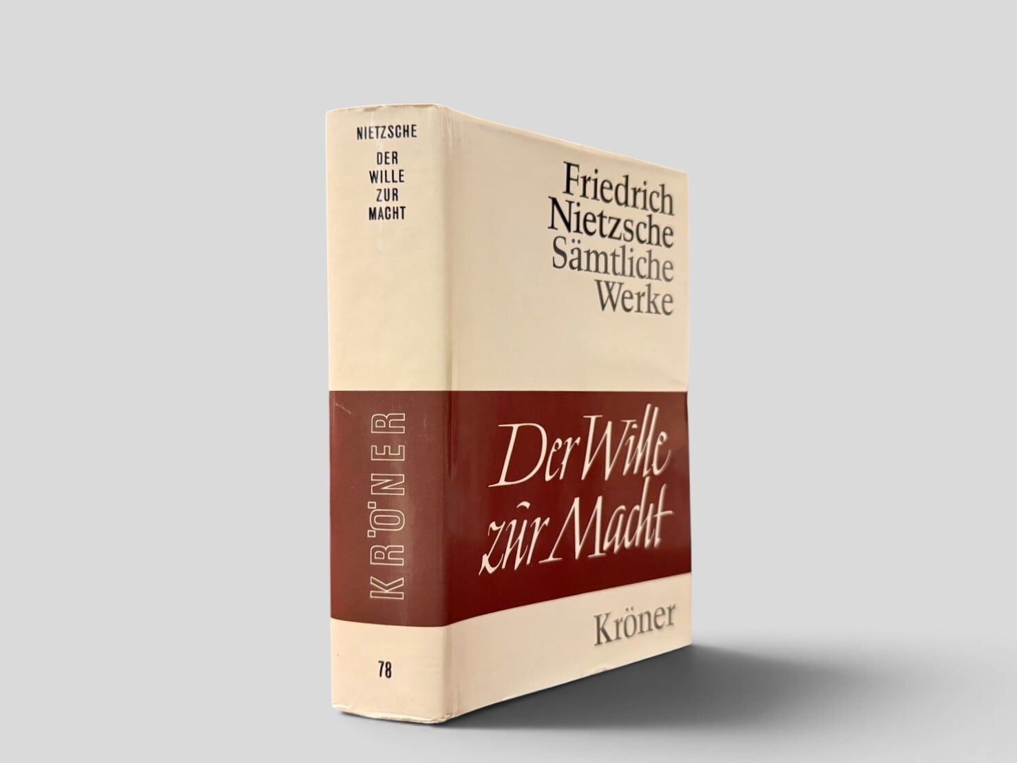【SPH030】Der Wille zur Macht: Versuch einer Umwertung aller Werte(1980) /Friedrich Nietzsche