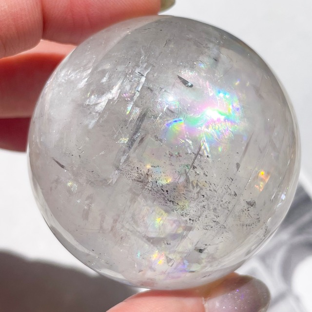 Optical Calcite Sphere 3 ✧ オプティカルカルサイト