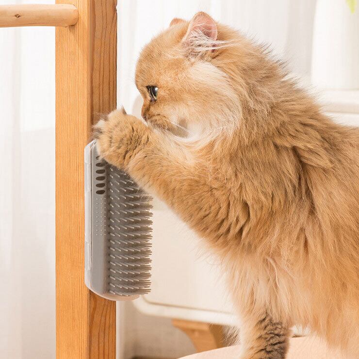 ペットブラシ 猫ブラシ ネコ 犬ブラシ 抜け毛 毛玉取り ブラシ