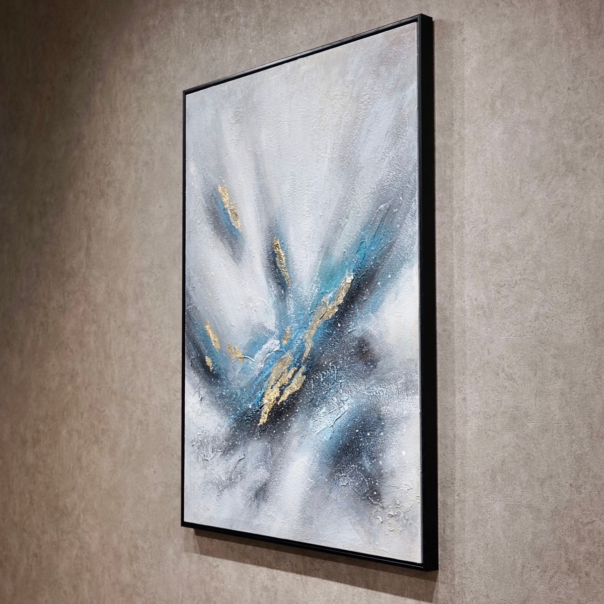 絵画 油絵 抽象画 モダンアート 横105cm縦70cm 大型