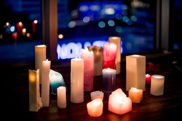 CANDLE DECORATION / 10 PIECE