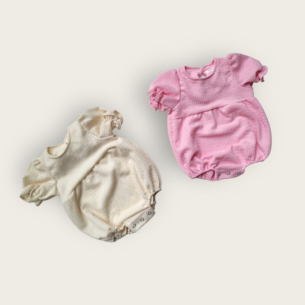 [Moran bebe] Ribbon Bodysuit (Suit only) / [모란] 리본슈트(슈트만)