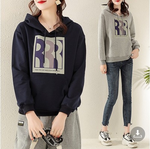 【大きいサイズL-4XL】ファッション/人気トップス♪グレー/ダークブルー2色展開◆sctmci-233127