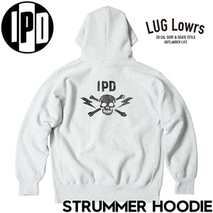 IPD アイピーディー STRUMMER HOODIE プルオーバーパーカー フーディ IPDSWBL-1012 ASH GREY 日本代理店正規品