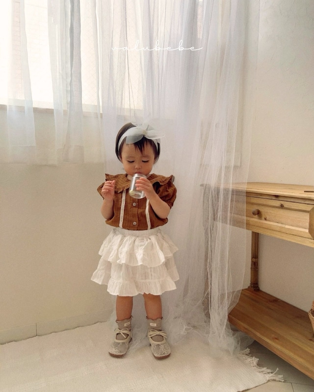 *即納* valubebe 刺繍ブラウス