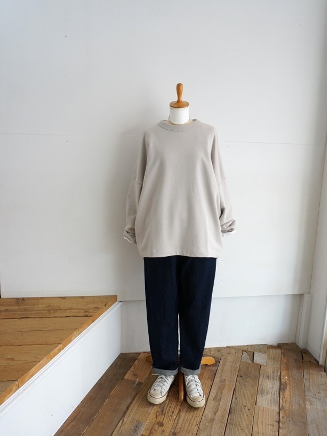 TRAVAIL MANUEL　ヴィンテージウラケ プルオーバー