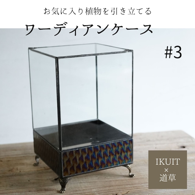 【IKUIT×道草コラボ3弾】ワーディアンケース  黒系　#3