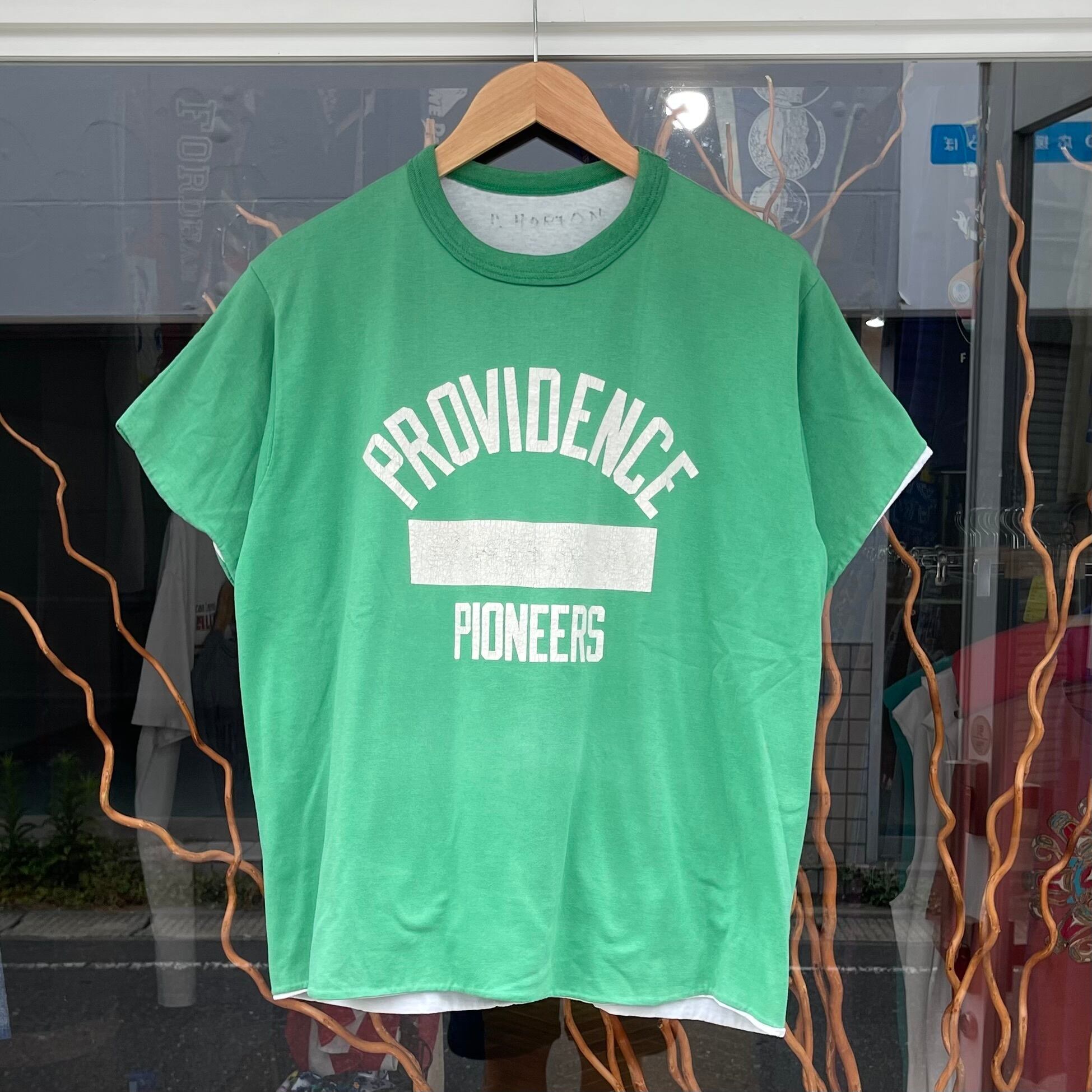【Sz:?ML】『PROVIDENCE PIONEERS』 ダブルフェイスTシャツ