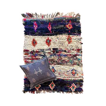 morocco vintage aziral rug / モロッコ ヴィンテージ アジラル ラグ 