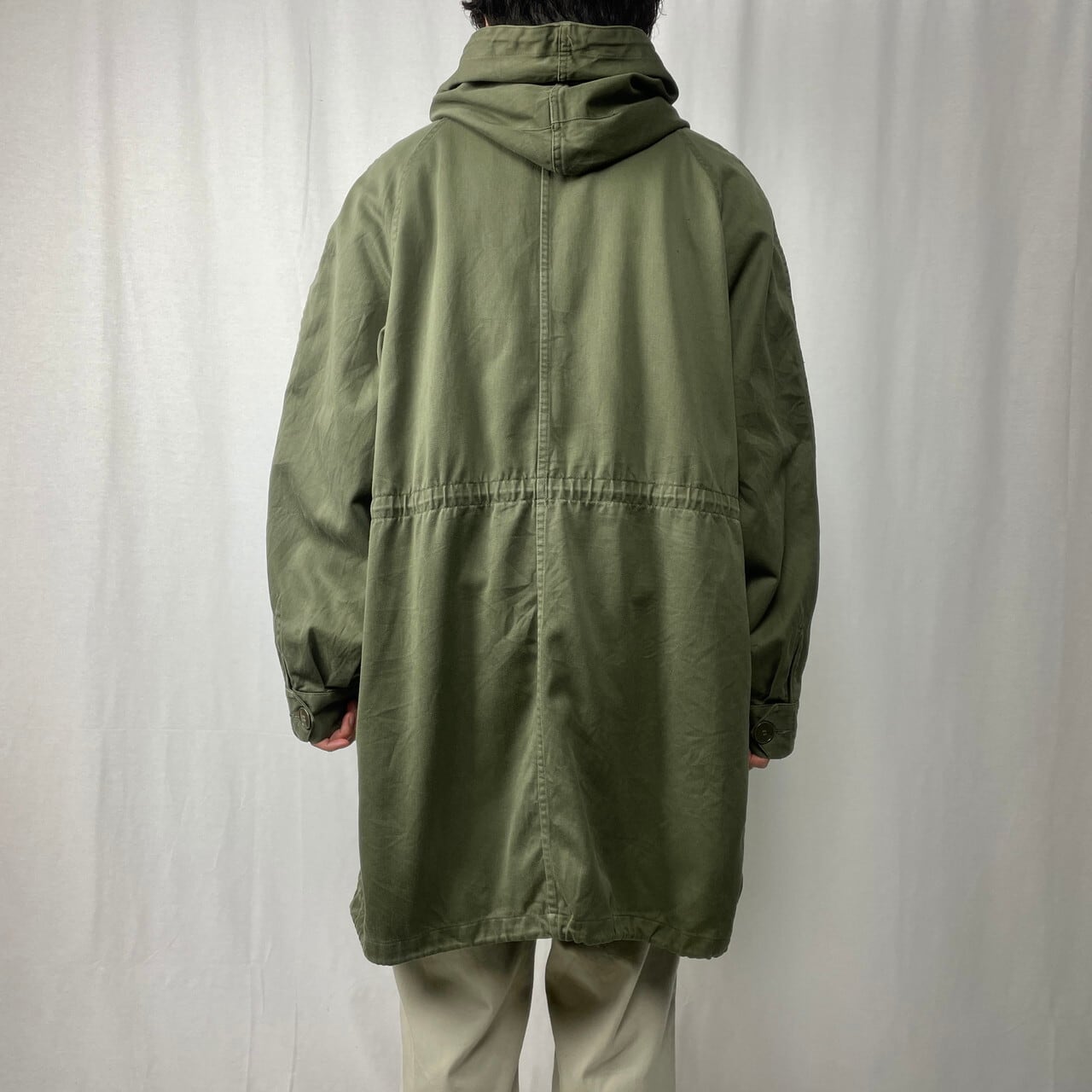 84年納品 80年代 フランス軍 M-64 モッズコート パーカー フィールド