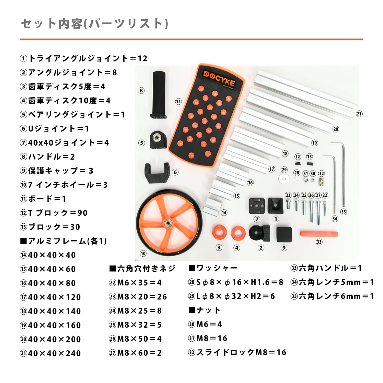 DOCYKE スマートリンクキット キッズスクーター 3輪車 キック