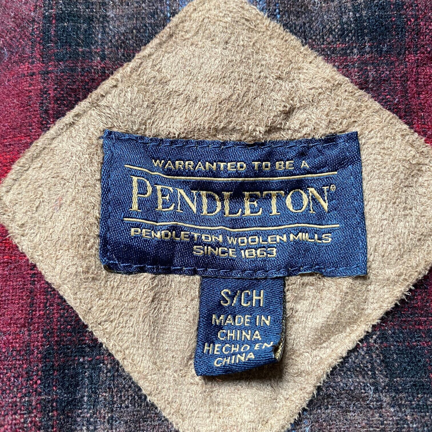 PENDLETON ペンドルトン ファジージップジャケット レディースS 古着