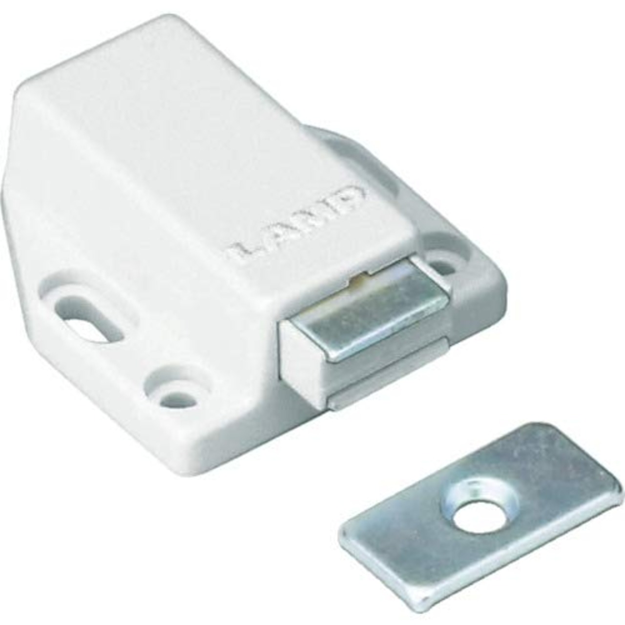 スガツネ工業 ランプ印 マグネラッチ ML-80型 ML-80WT ホワイト