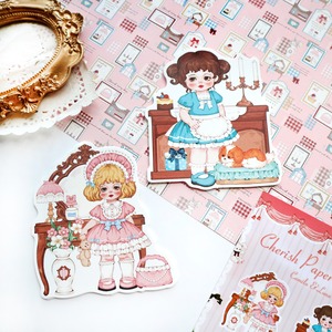 予約☆CHO96 Cherish365【Cherish Paper Doll - Camila & Luna】ダイカットメモ