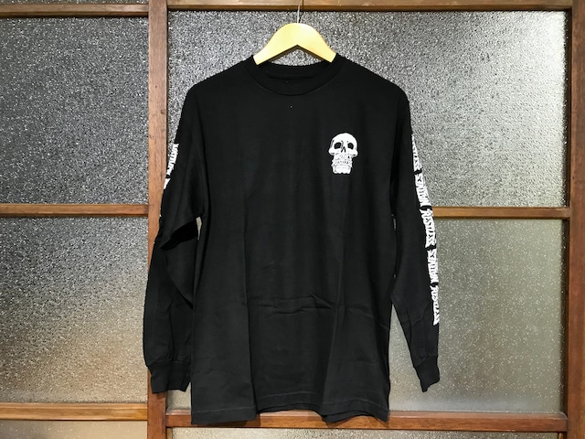 KICKS/HI "NATIVES" L/S TEE (BLACK/WHITE)