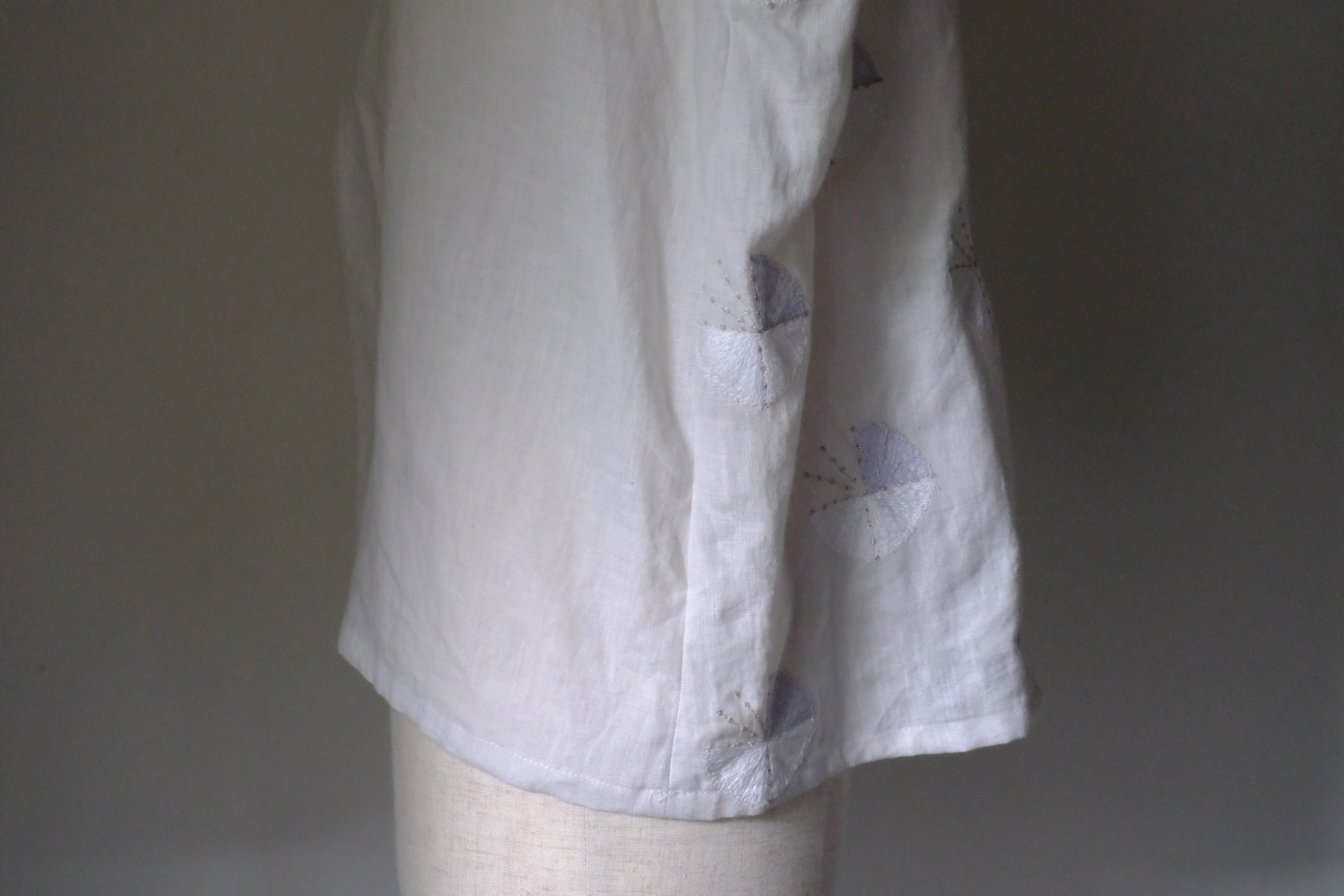 ノースリーブカットソー　cl-126(オフ白)