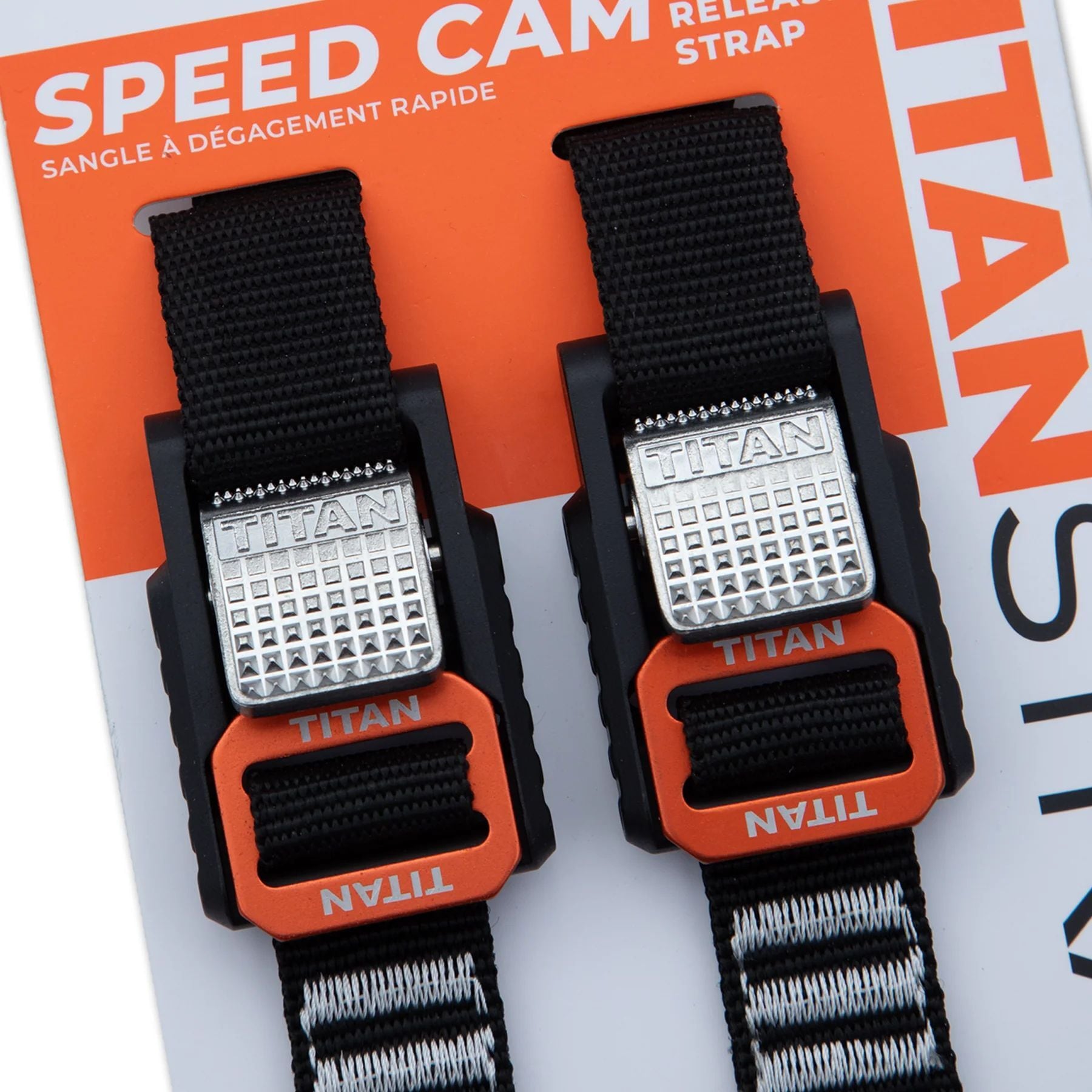 TITAN STRAPS(タイタンストラップ ) メタルスピードカム 2PACK 4ft/1.2