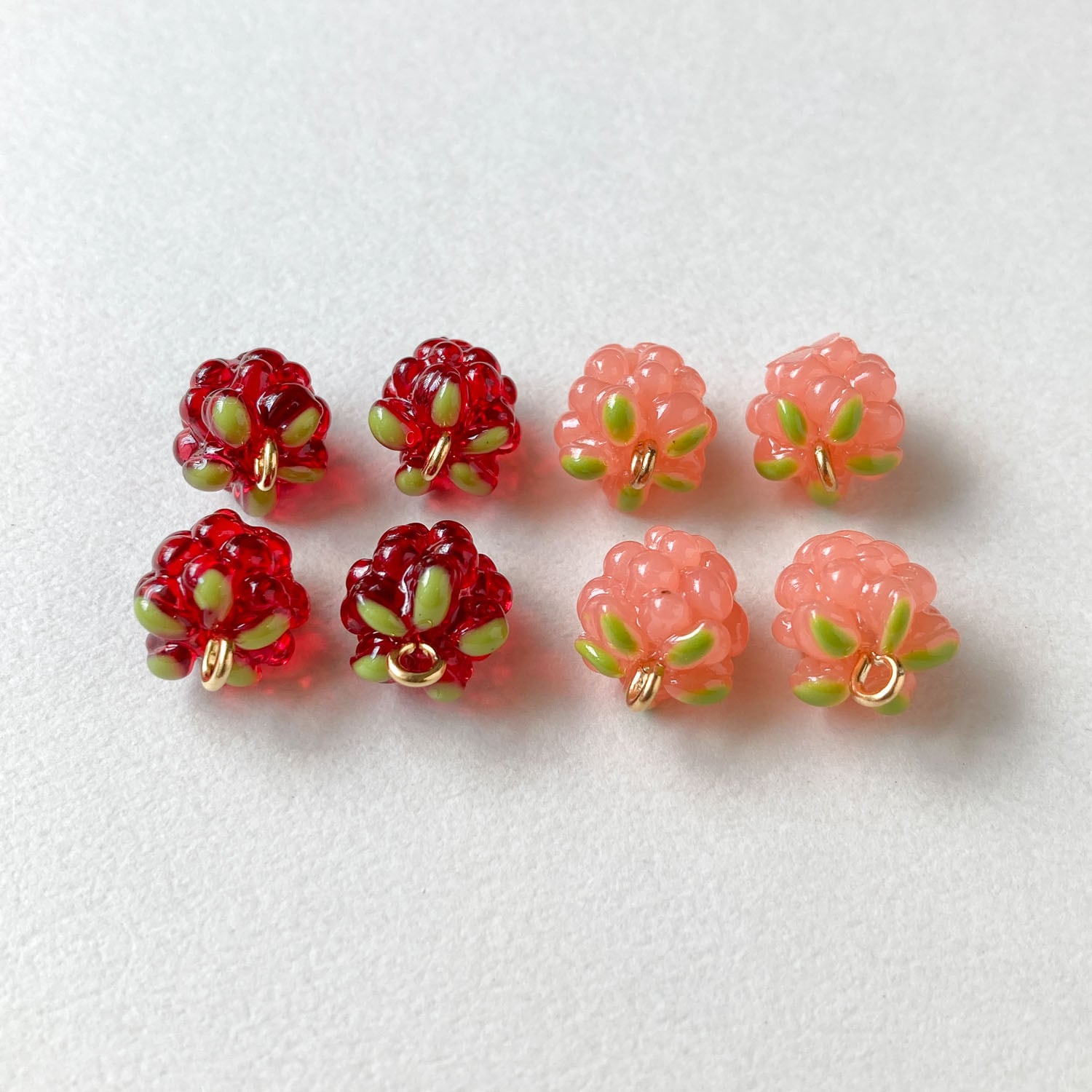 再入荷〉ラズベリーモチーフミニアクリルチャーム | Dua-アクセサリー