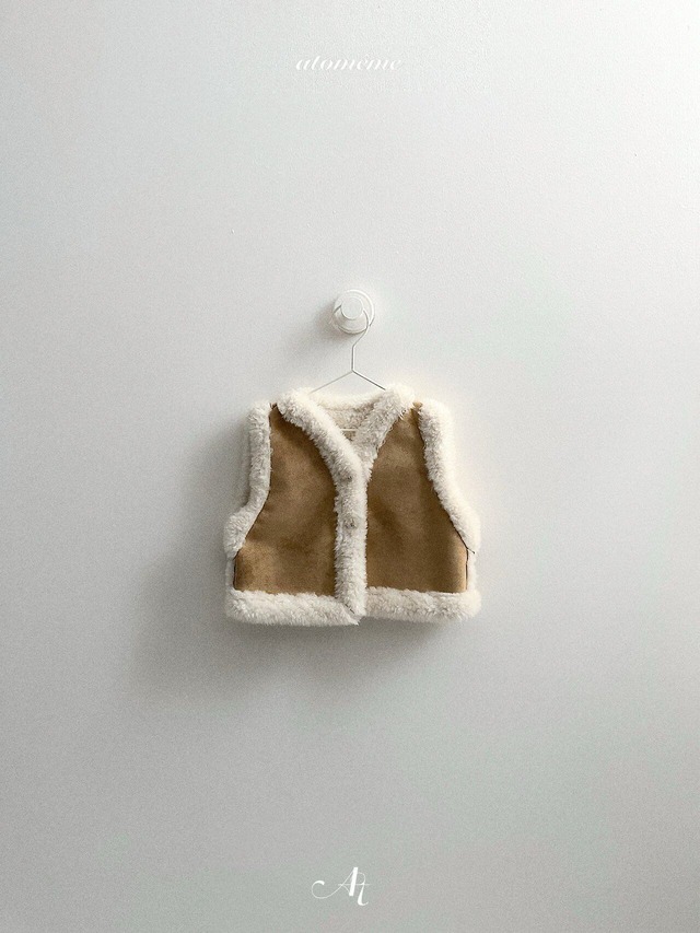 予約⌇atomeme/ Reversible mustang vest