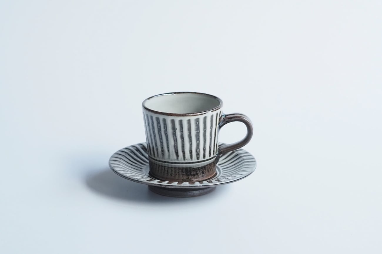 カップ&ソーサー 鬼丸豊喜窯