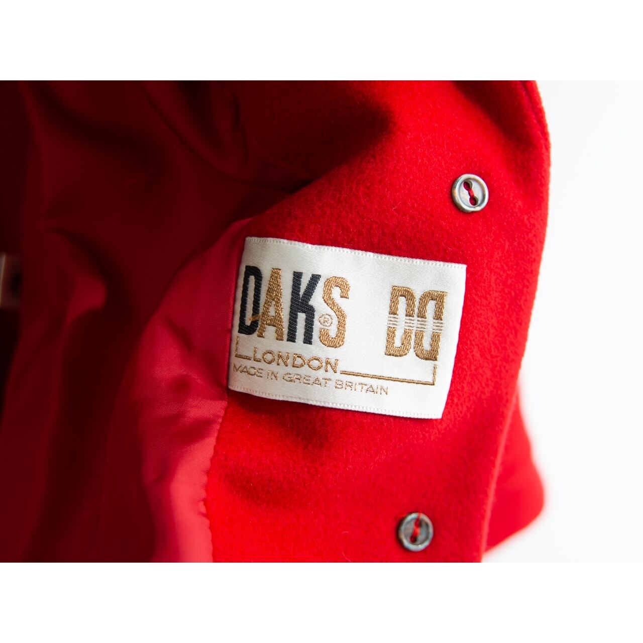 DAKS LONDON】Made in Great Britain Wool-Angora-Cashmere Coat