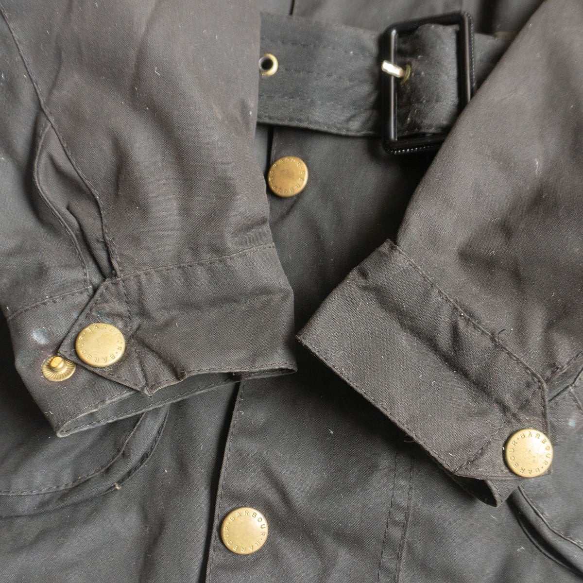雰囲気抜群】 BARBOUR 【International Jacket】36 インターナショナル