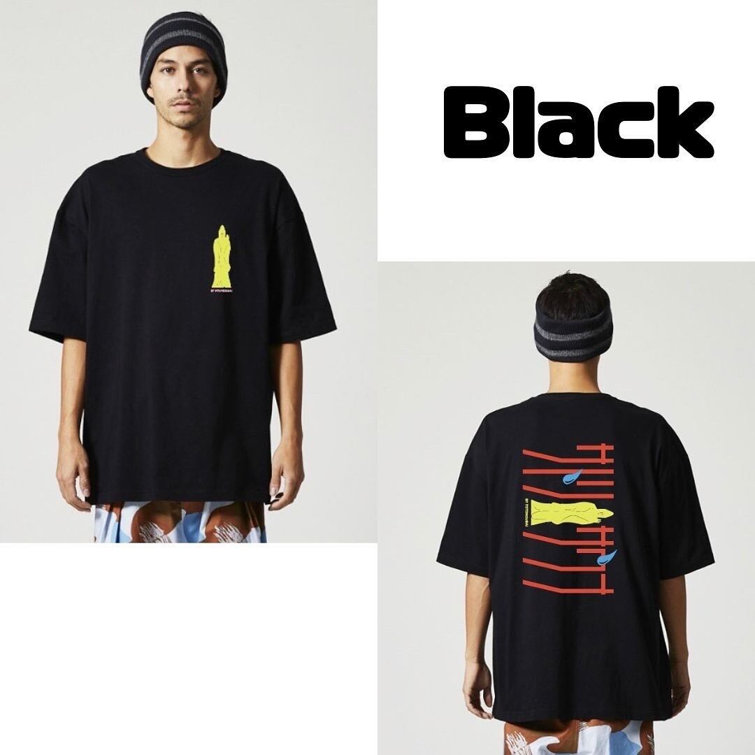 サトリサウナTシャツ(Black) | トトノウバイ