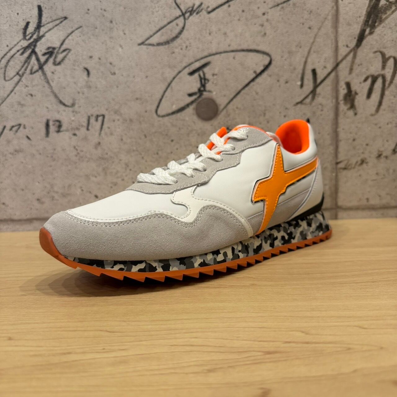 NIKE スパイク　24.0cm 星柄厚底レースアップシューズ オジ靴 オックスフォードシューズ 厚底