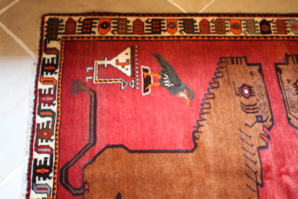 Old Gabbeh（オールドギャッベ）ライオン 2】 | 北欧.Style＋1 ANTIKA