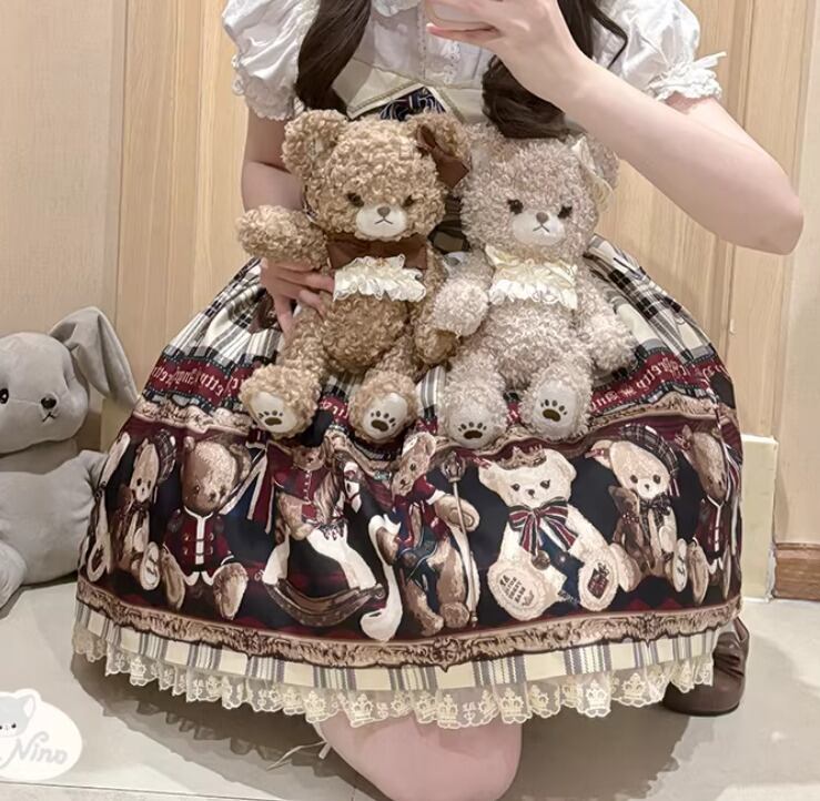 甘ロリ ぬいぐるみバッグ 立体 ぬいぐるみ型 くまさん クマちゃん クマ