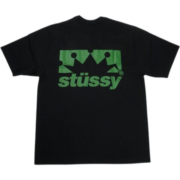 STUSSY ブラック Tシャツ Sサイズ Size【L】 STUSSY ステューシー 26SS BOX CROWN TEE BLACK Tシャツ 黒
