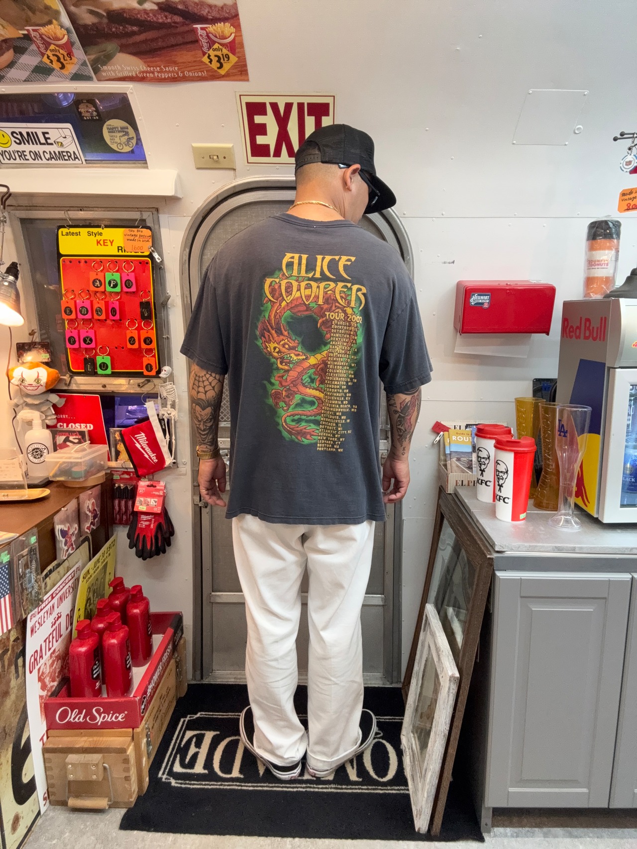 00s Alice Cooper DragonTown Album Tour 2002 /タグ欠損・画像9