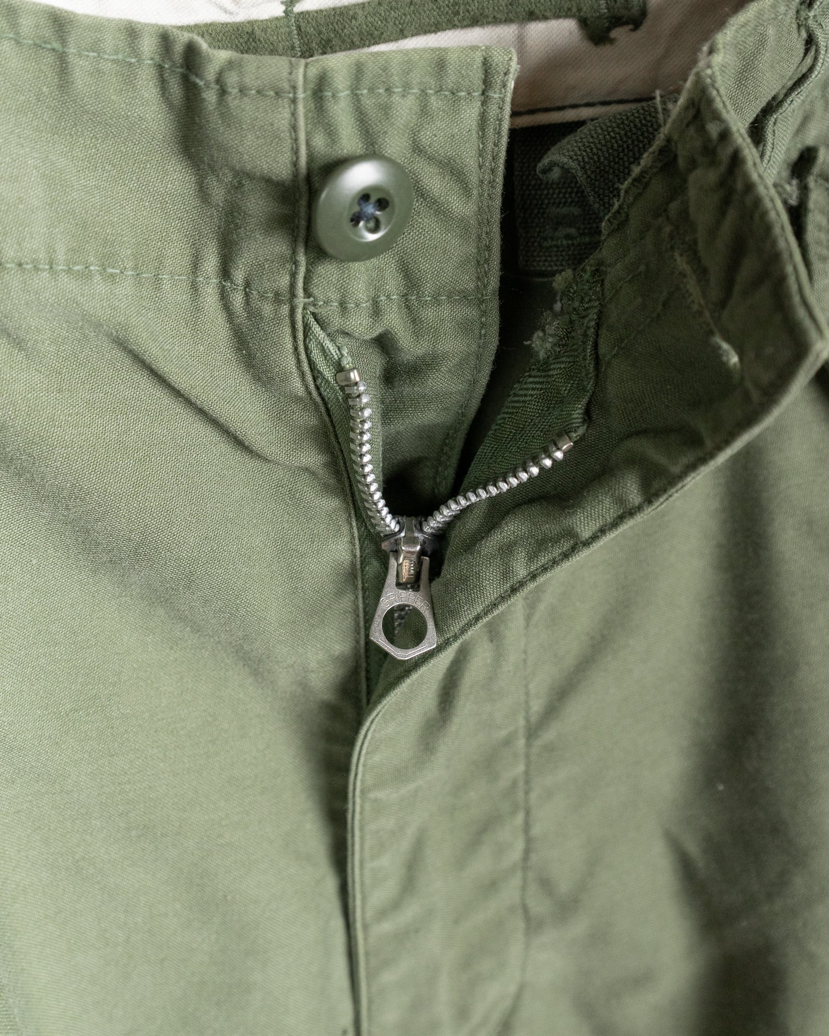 S-R】U.S.Army M-65 Field Trousers Aluminum Zipper 