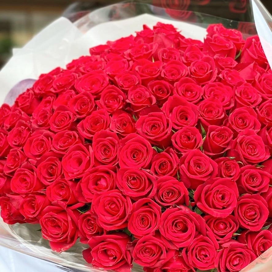 30本] バラの花束 | hacca 花とバルーン・ケーキキャンドル